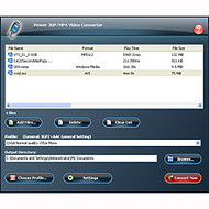 Power 3GP/MP4 Video Converter screenshot